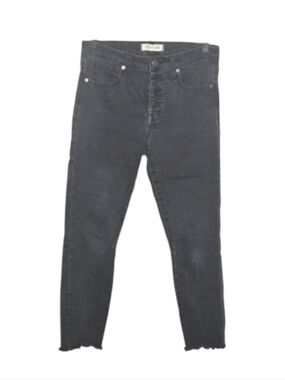 Madewell 9" High-rise Skinny Buttonfly Jeans Sz 27